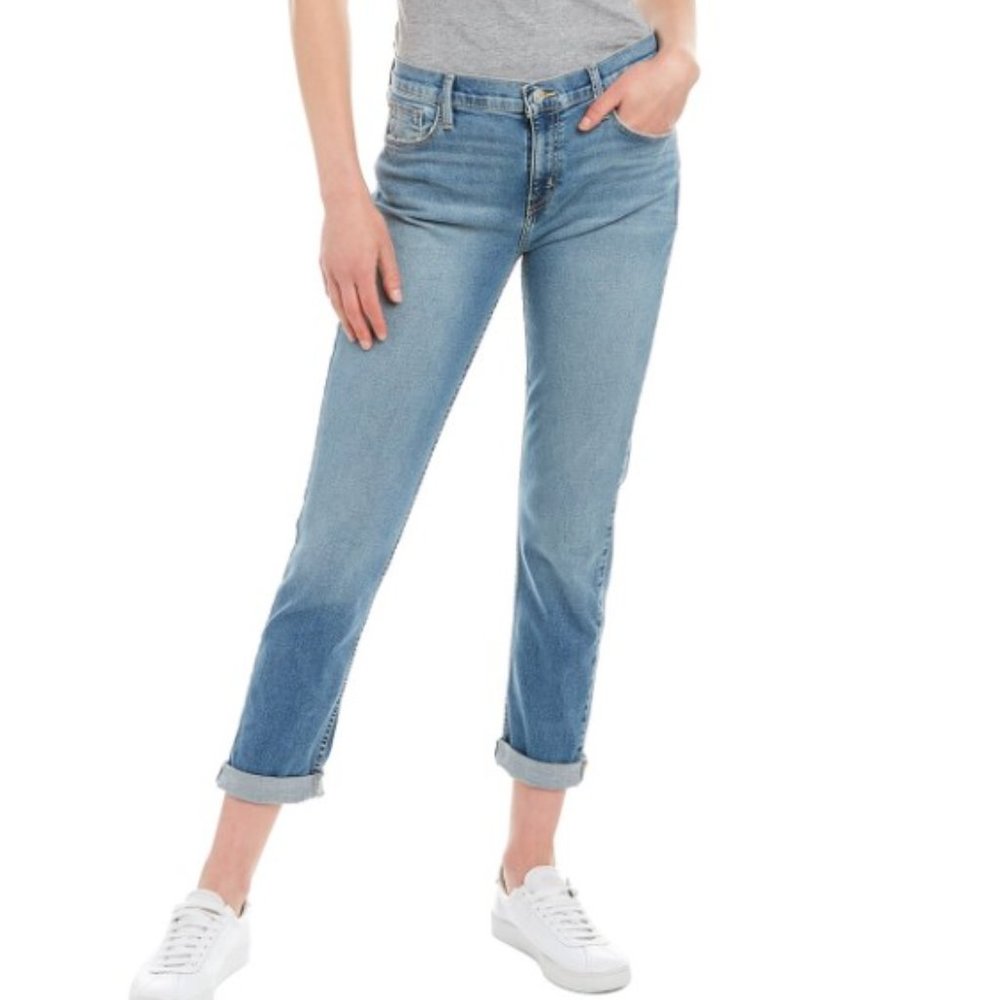 Hudson Women's Natalie Midrise Slim Boyfriend Crop Jeans - NWT